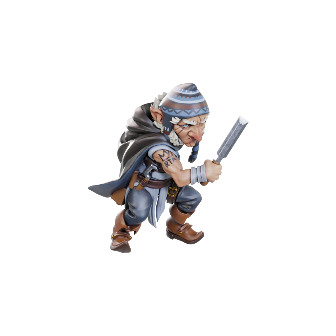 D&D: Critical Role Miniatures - Chetney Pock O'Pea & Werewolf