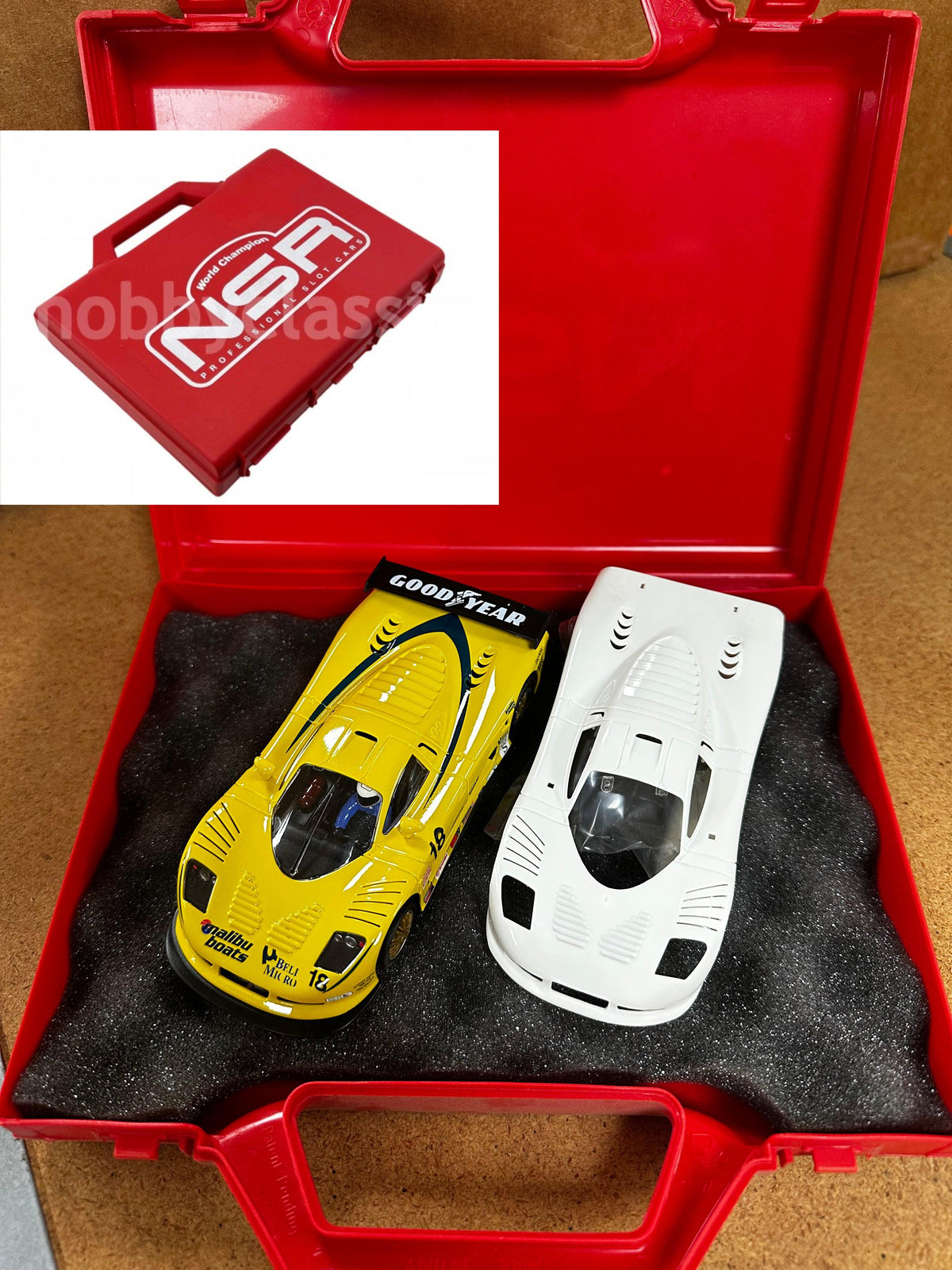 NSR Mosler MT900R 24H Daytona 2003 Inline 1/32 Slot Car 1701IL