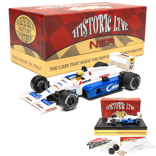 NSR Ayrton Senna Formula 86/89 Candy Historic Line HL09 1/32 Slot Car