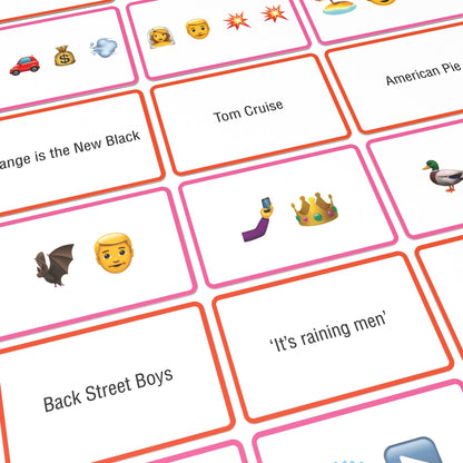 Name the Emoticon Card Game: Pop Culture Edition