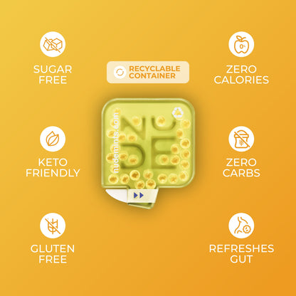 Breath + Gut Mints - Lemon Drop (Lemon Flavor) by NUDE MINTS