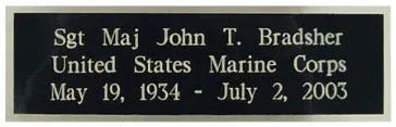 Personalized Name Plate Engraving Plate
