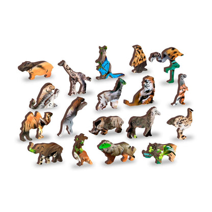 Nap Time 300 Piece Wood Jigsaw Puzzle Wooden City