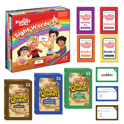 Sight Words + Expansion 3-5 Card Packs