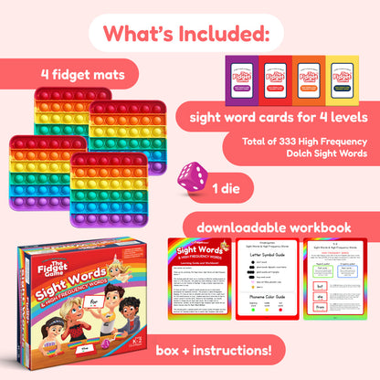 Sight Words + Expansion 3-5 Card Packs