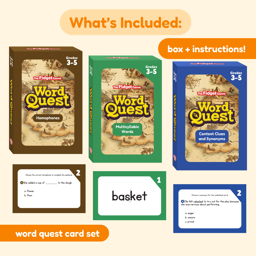 Sight Words + Expansion 3-5 Card Packs