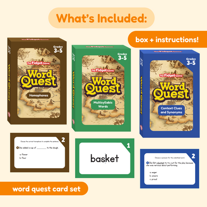 Sight Words + Expansion 3-5 Card Packs