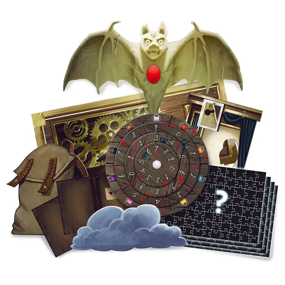 Nightfall Manor with Jigsaw Puzzles - Exit the Escape Room Game - Kosmos