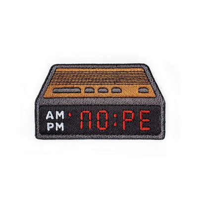 Nope Alarm Clock Patch by Kolorspun