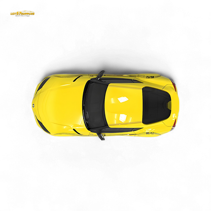 OM Model Toyota supra A90 Initial D MT GHOST in Yellow 1:64