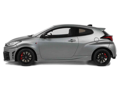 2024 Toyota GR Yaris Precious Metal Gray Metallic Limited Edition to 999 pieces Worldwide 1/18 Model Car by Otto Mobile