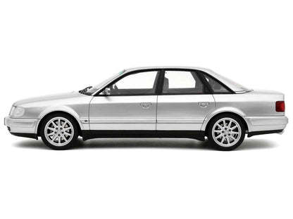 Audi S4 (C4) 4.2 V8 Crystal Silver Metallic Limited Edition to 2000 pieces Worldwide 1/18 Model Car by Otto Mobile