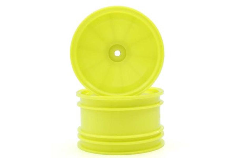 Kyosho OTH248YB Dish wheel for 2.2 inch rear/yellow (2)
