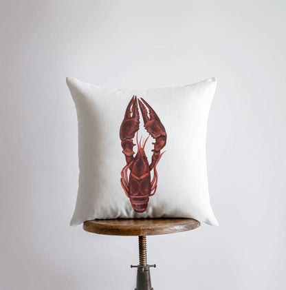 Ocean Lobster | Throw Pillow | Home Decor | Modern Decor | Nautical | Ocean | Gift for Her | Accent Pillow Cover | Beach | Sea by UniikPillows
