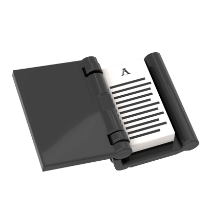 Dictionary - Custom Printed Minifig Accessory - Made using LEGO® Parts