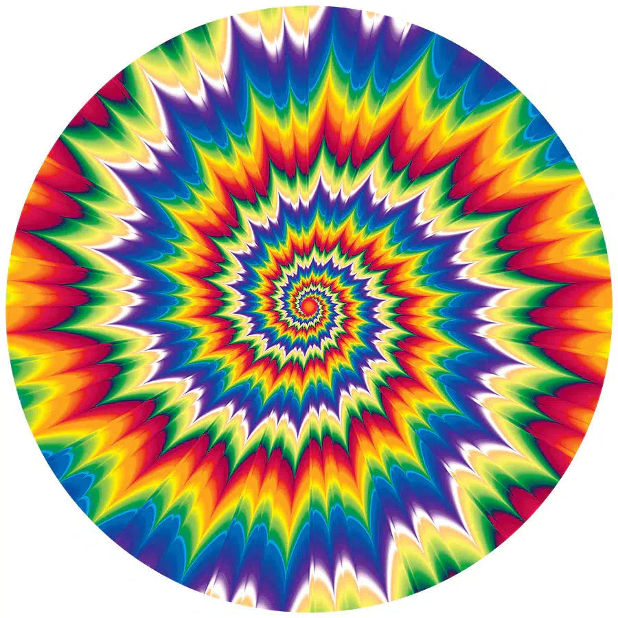 Optical Illusion 1000 Piece Round Jigsaw Puzzle Parragon