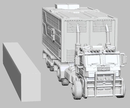 Optimus Prime by 3DArtGuy 28/32mm scale, 50mm or 100mm, Miniature War Gaming Figure, Transformer