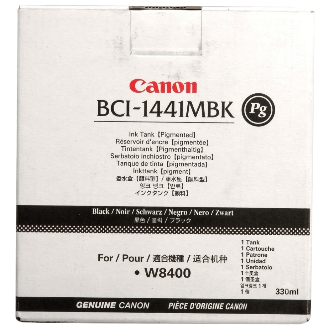 New, Pre-Owned - Canon BCI-1441 High Yield Matte Black Ink Cartridge, AA6-8637