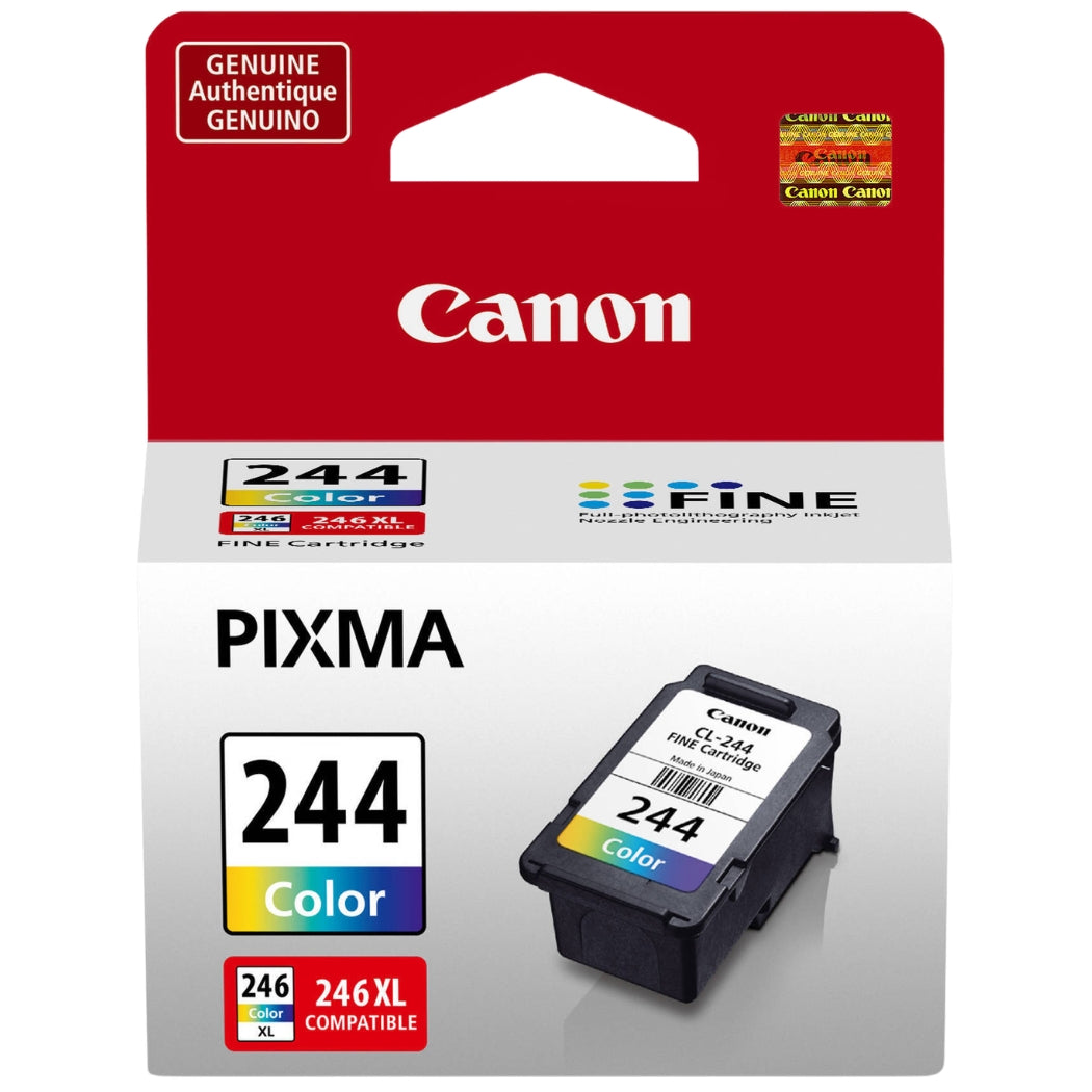 New, Pre-Owned - Canon CL-244 Color Ink Cartridge