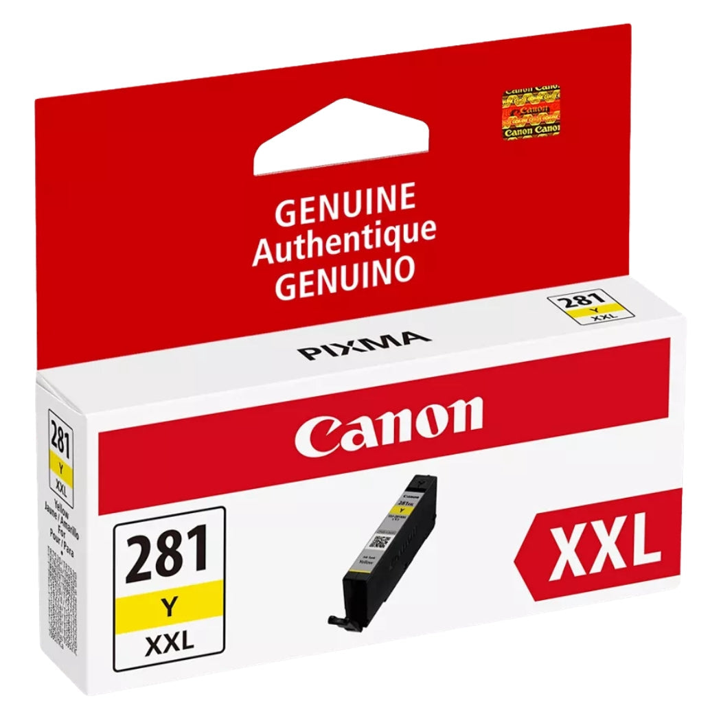 New, Pre-Owned - Canon CLI-281XXL Extra High Yield Yellow Ink Cartridge