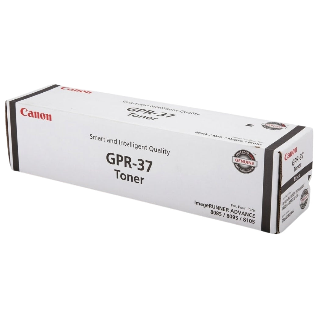 New, Pre-Owned - Canon GPR-37 Standard Yield Black Toner Cartridge, 3782B003AA