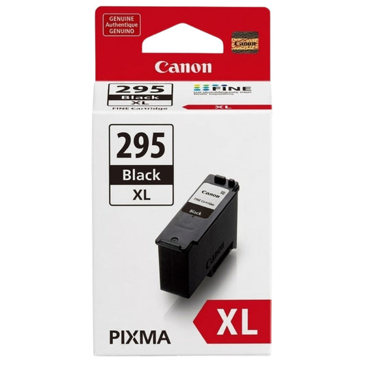 New, Pre-owned, Original Canon PG-295XL High Yield Black Ink Cartridge, 7164C001