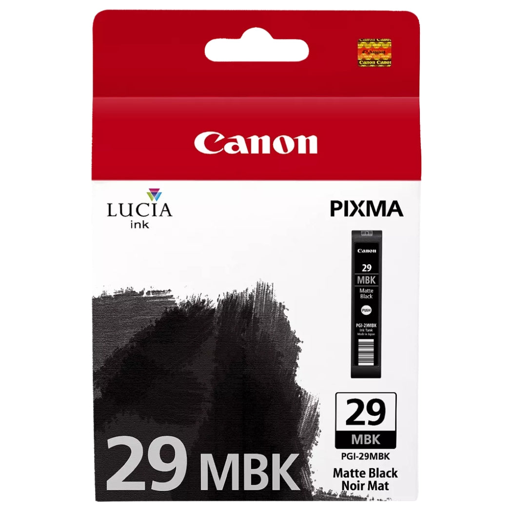 New, Pre-Owned - Canon PGI-29 Matte Black Ink Tank Cartridge