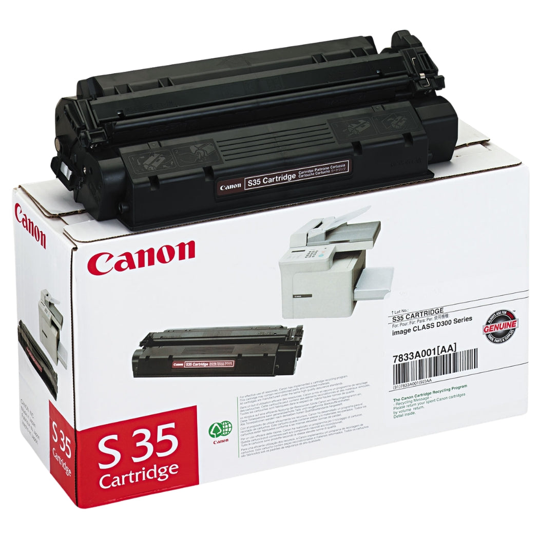 New, Pre-Owned - Canon S35 High Yield Black Toner Cartridge, 7833A001