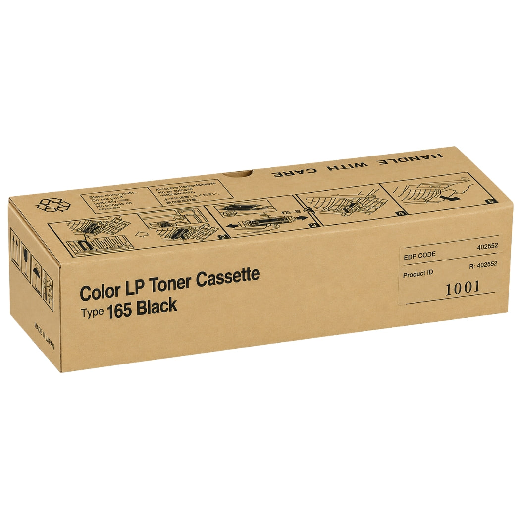 New, Pre-Owned - Ricoh TYPE 165  High Yield Black Toner Cartridge, 402552