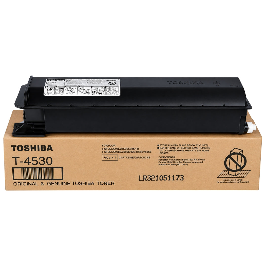New, Pre-Owned - Toshiba T-4530 Standard Yield Black Toner Cartridge