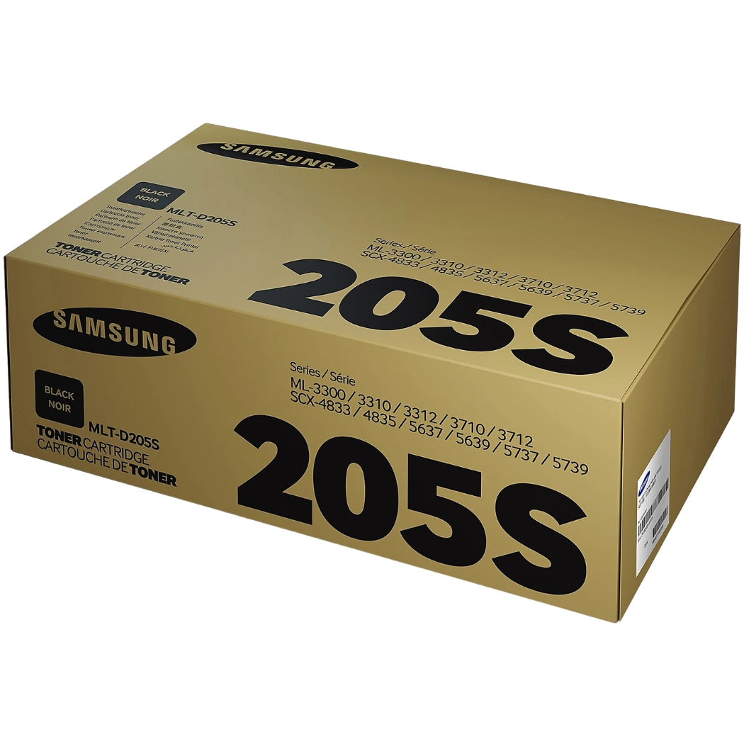 New, Pre-Owned - Samsung Samsung 205S Standard Yield Black Toner Cartridge, MLT-D205S