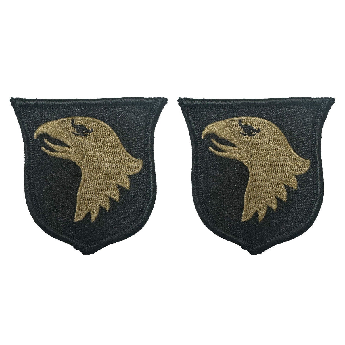 Army 101st Airborne Division OCP Patch w/ Hook Fastener (pair)