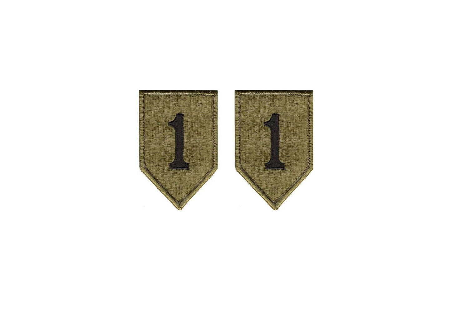 U.S. Army 1st Infantry Division OCP Patch with Hook Fastener (pair)