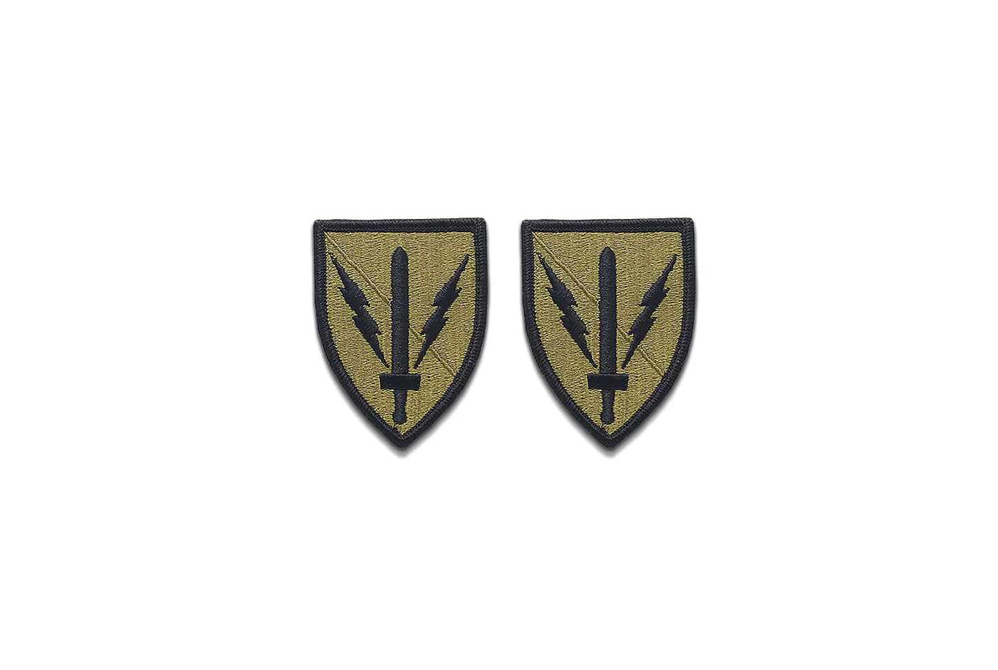 U.S. Army 201st Military Intelligence OCP Patch w/ Hook Fastener (pair)