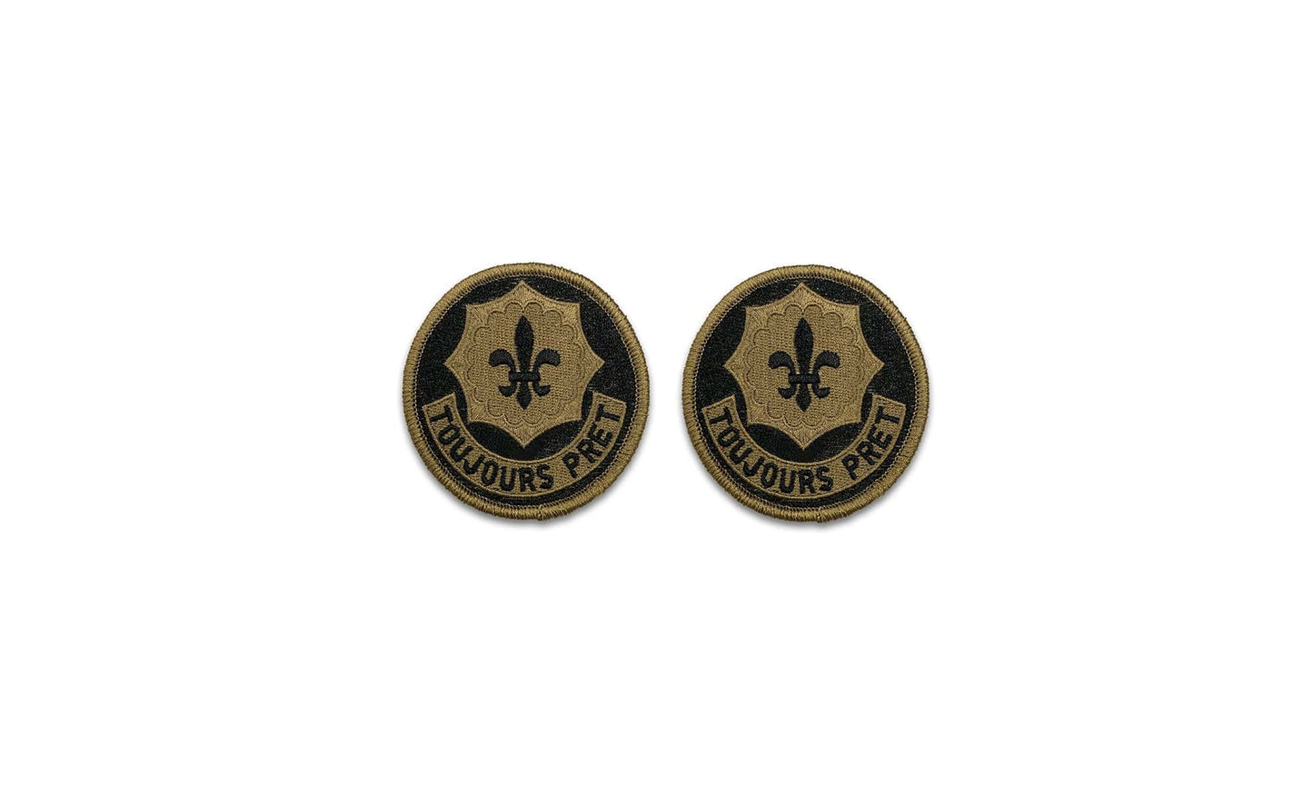 U.S. Army 2nd Armored Cavalry Regiment OCP Patch w/ Hook Fastener (pair)