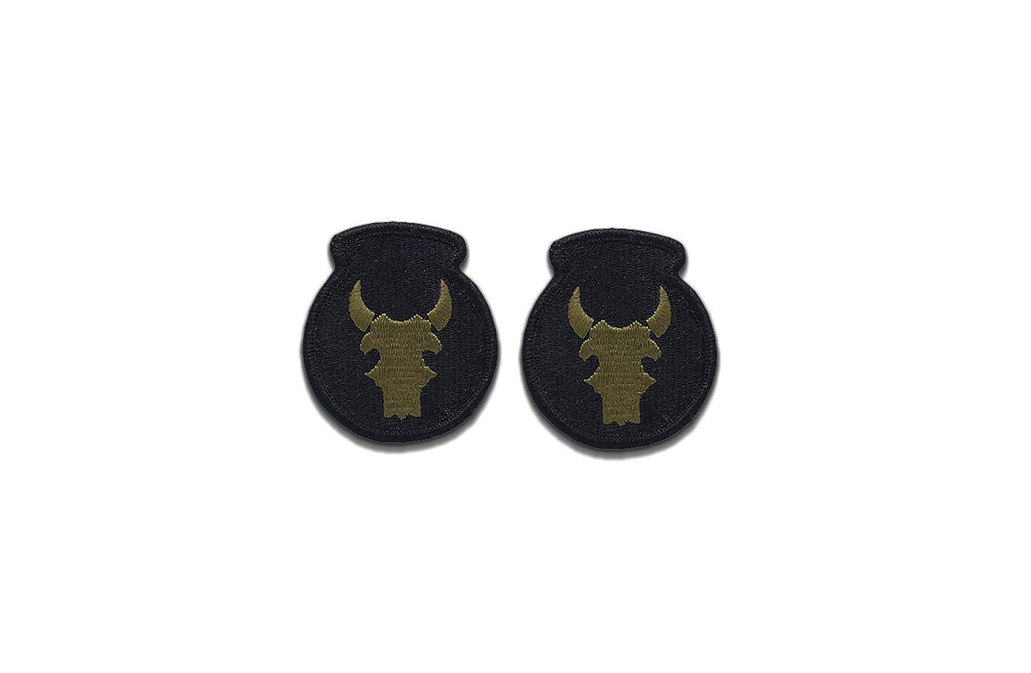U.S. Army 34th Infantry Division OCP Patch w/ Hook Fastener (pair)