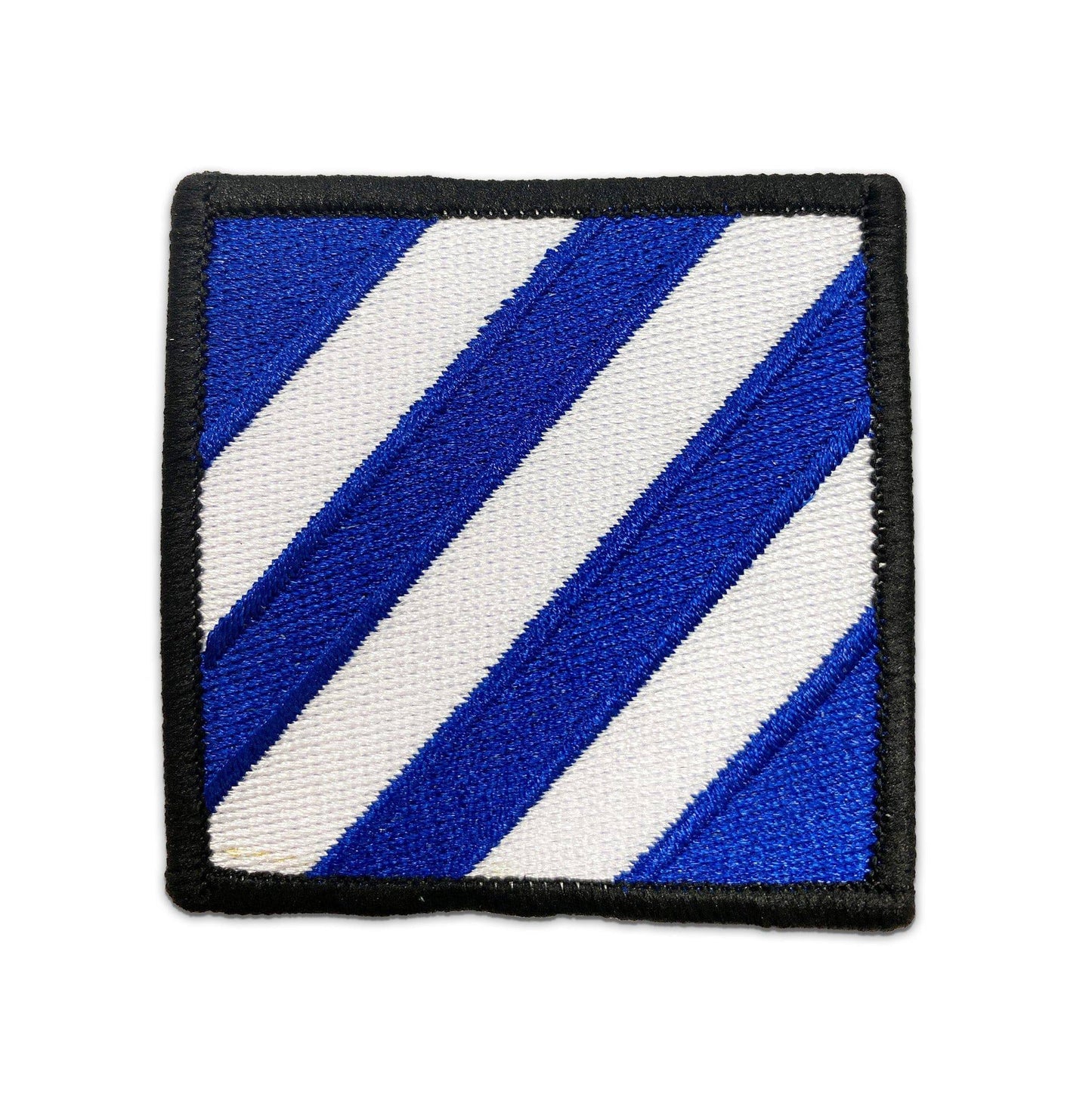 U.S. Army 3rd Infantry Division Color Family Pride blk border SEW ON AGSU Color Patch (each)