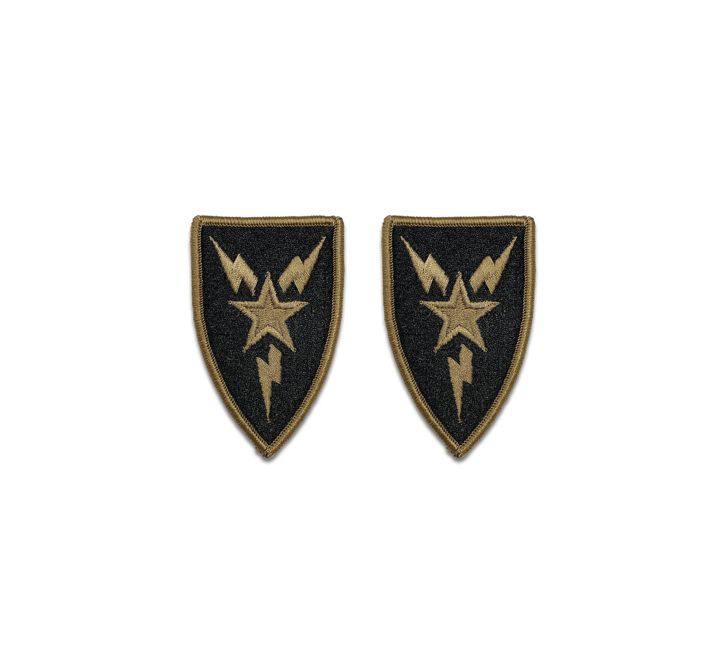 U.S. Army 3rd Signal Brigade OCP Patch w/ Hook Fastener (pair)
