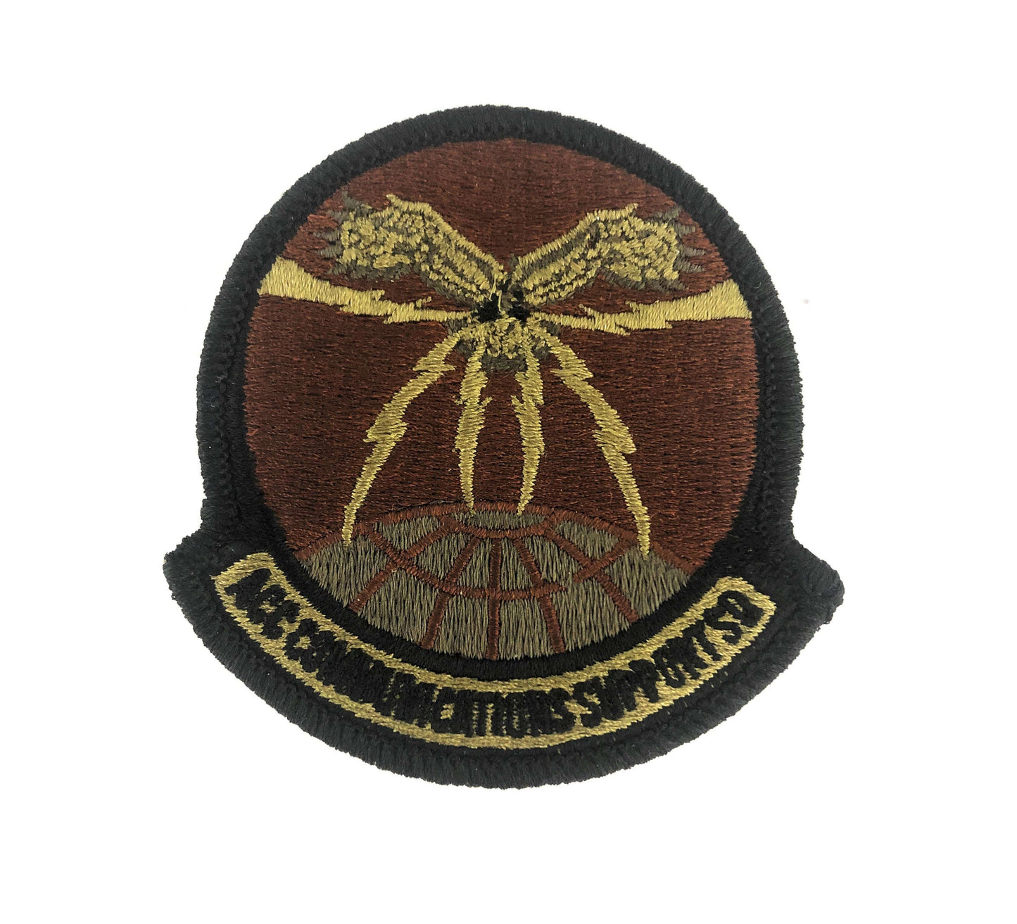 U.S. Air Force ACC Communications Support Squadron OCP Spice Brown Patch with Hook Fastener