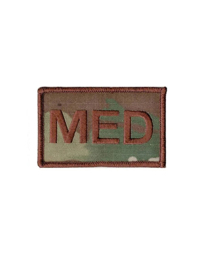 Air Force MED Brassard (OCP Camo W/Spice Brown Border) OCP Patch W/ Hook Fastener