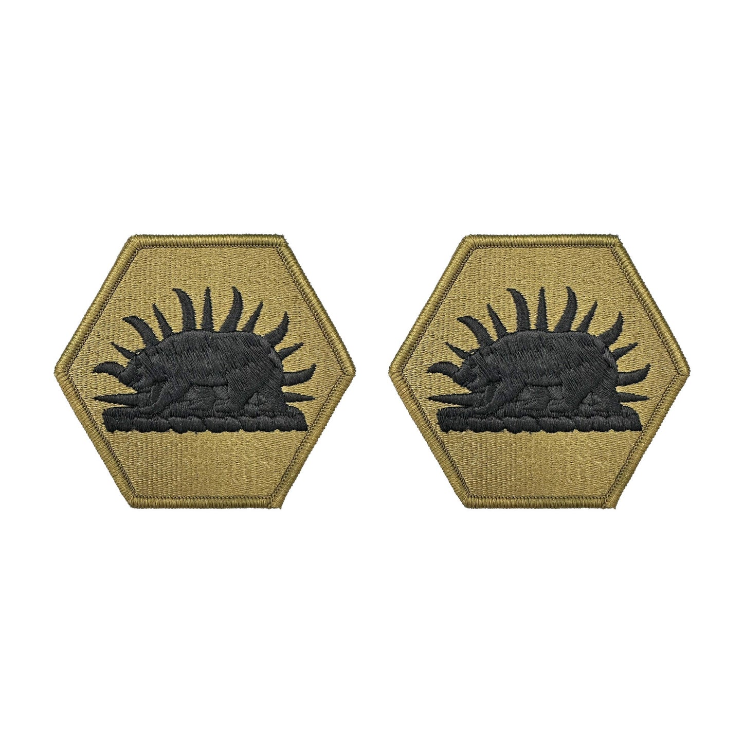U.S. Army California National Guard OCP Patch with Hook Fastener (pair)