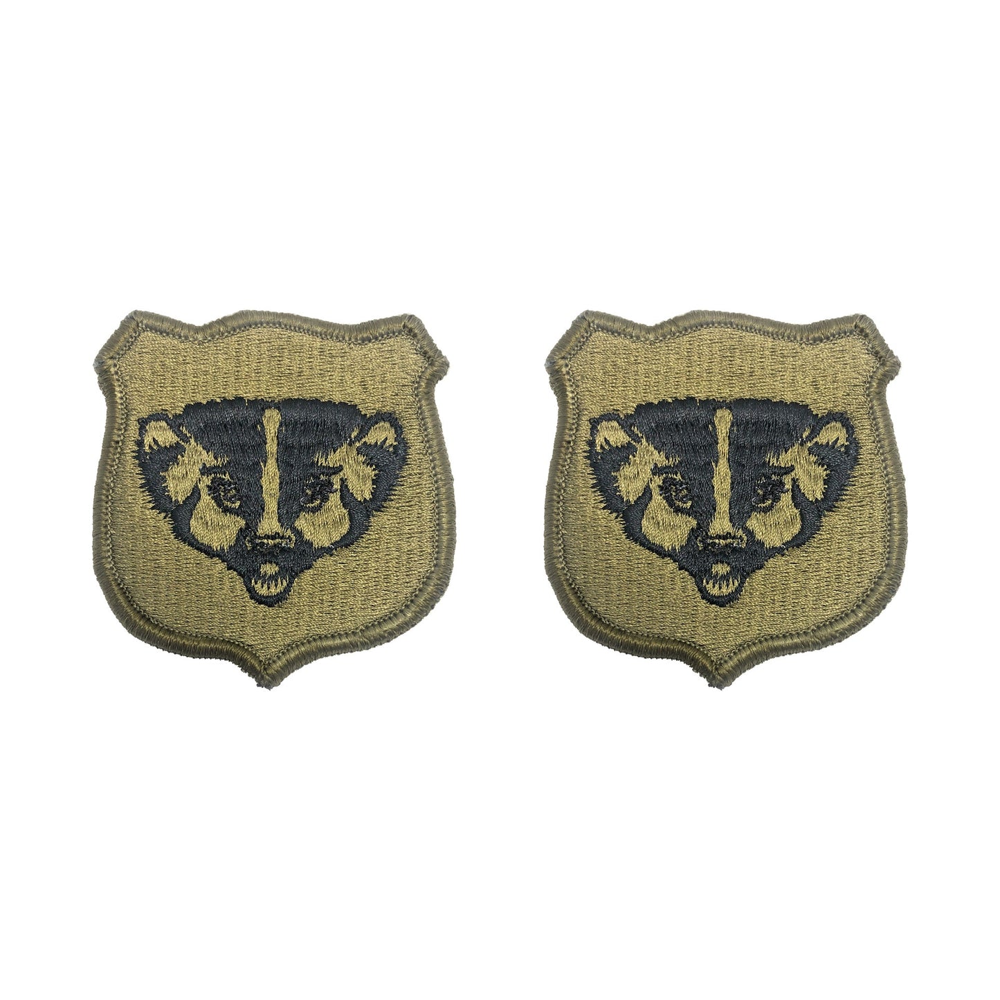 U.S. Army Wisconsin National Guard OCP Patch with Hook Fastener (pair)