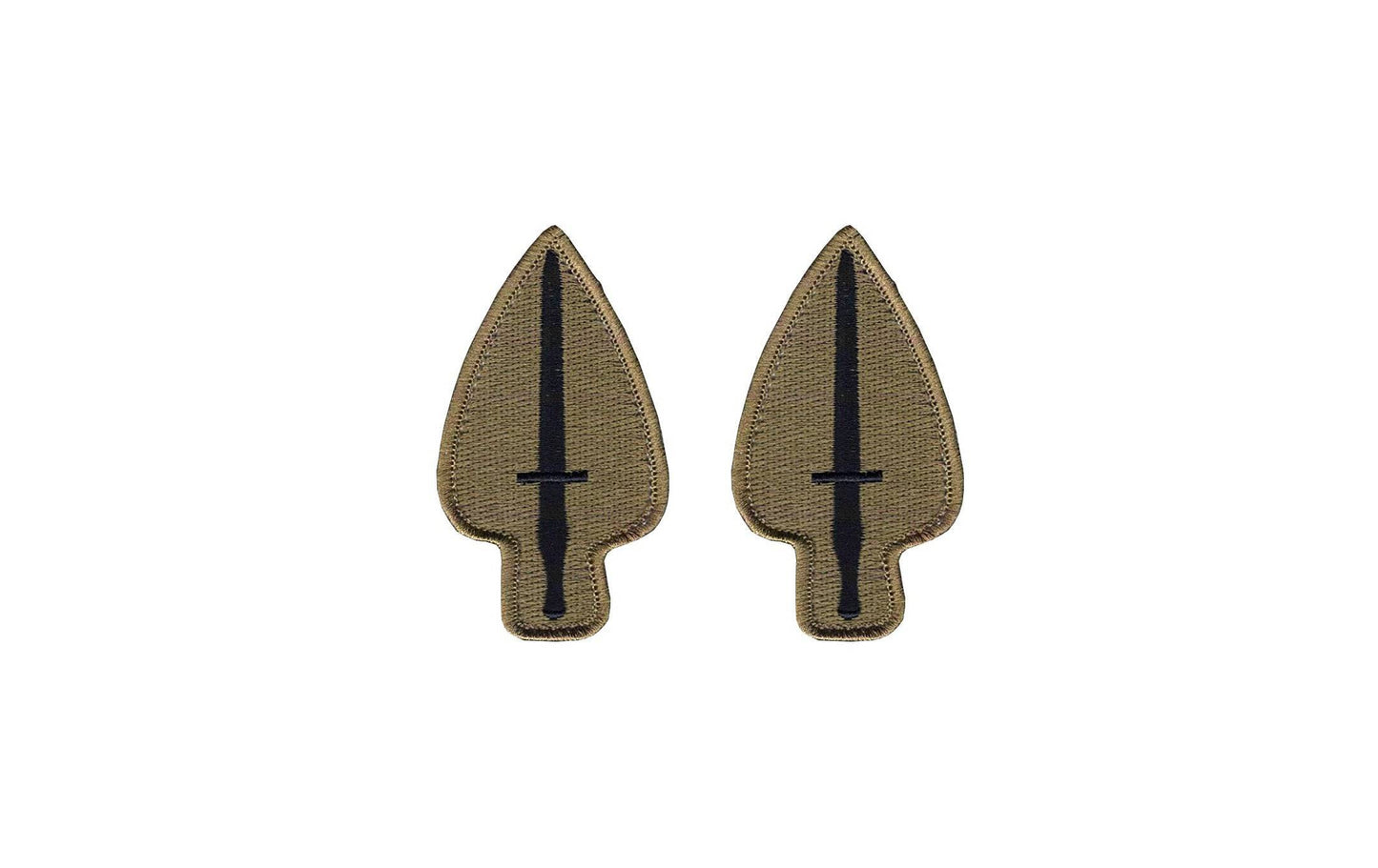 U.S. Army Special Operations Command OCP Patch w/ Hook Fastener (pair)