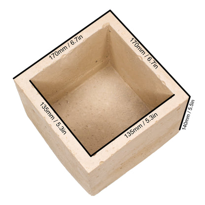 Sintering Crucible - Standard Square