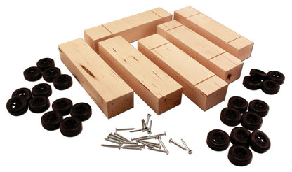 Woodland Scenics PineCar P4051 6-Pack Basic Block Kit
