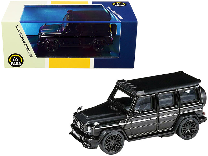 Mercedes AMG G63 Liberty Walk Wagon Black 1/64 Diecast Model Car by Paragon  free shipping USA