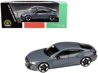 2021 Audi RS e-tron GT Kemora Gray 1/64 Diecast Model Car by Paragon  free shipping USA