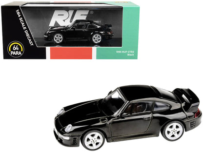 1995 RUF CTR2 Black 1/64 Diecast Model Car by Paragon  free shipping USA