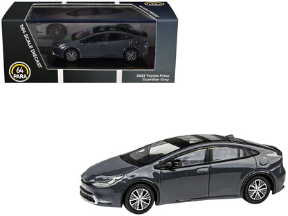 2023 Toyota Prius Guardian Gray 1/64 Diecast Model Car by Paragon Models  free shipping USA
