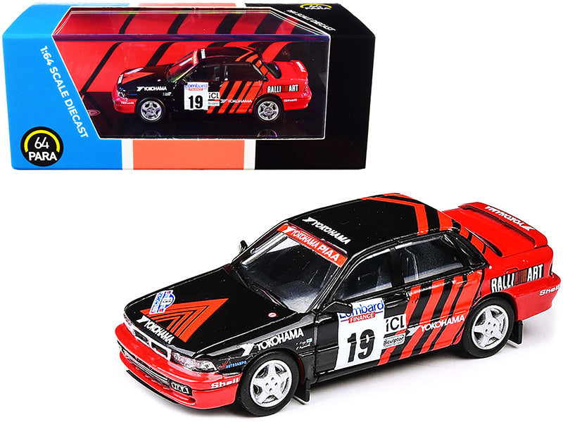 Mitsubishi Galant VR-4 #19 "Yokohama" Lombard R.A.C. Rally (1992) 1/64 Diecast Model Car by Paragon  free shipping USA